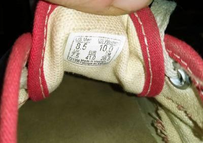 Vans Authentic off the wall carmine rose canvas shoes - Thumbnail 6