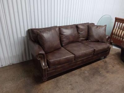Estate Sale Leather Couches - Thumbnail 2