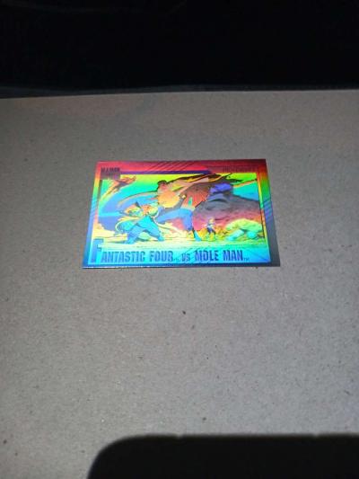 5 hologram 1991 marvel cards - Thumbnail 4