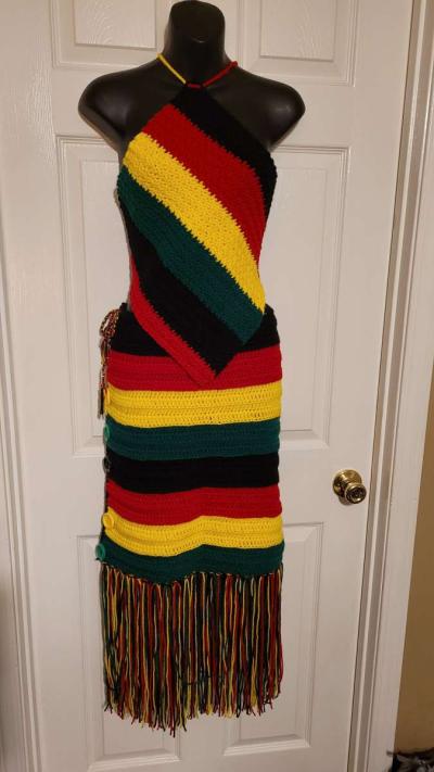 Custom Made Crochet Halter Tops and Bucket Hats - Thumbnail 3