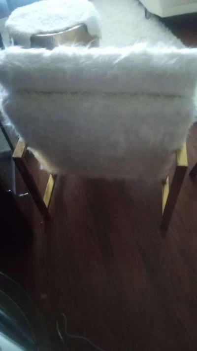 Pair Upholstered Arm Chairs Goldstone beautiful - Thumbnail 3