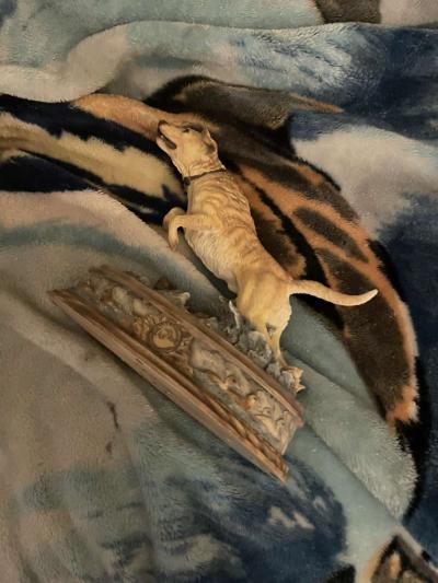 golden retriever figurine - Thumbnail 2