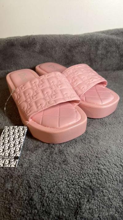 pink Dior sandals size 8 - Thumbnail 2