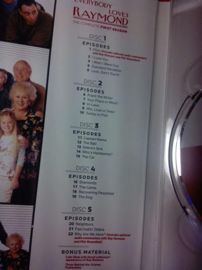 Everybody Loves Raymond Complete First Season  DVD - Thumbnail 2