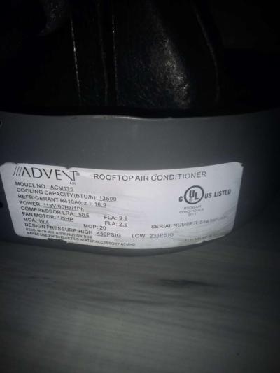 advent ductless Air conditioner and ceiling fan hook up - Thumbnail 5