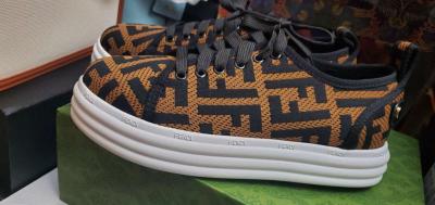 FBrown sneaker shoes - Thumbnail 2