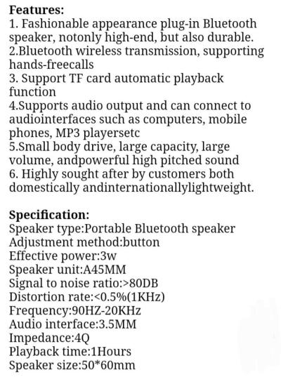 Bluetooth Dancing Light Speaker - Thumbnail 2