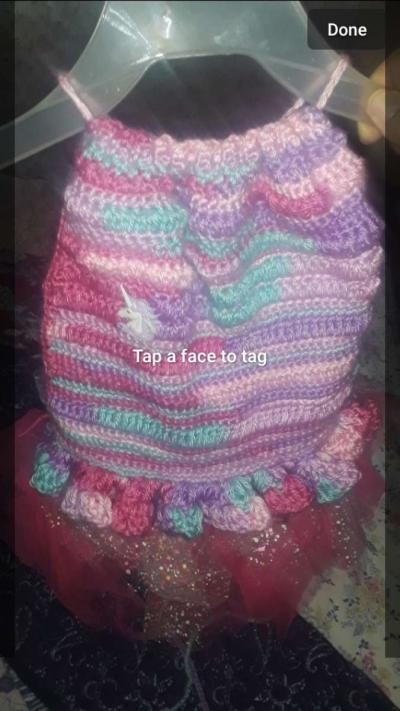 Unique handmade crochet clothing - Thumbnail 3