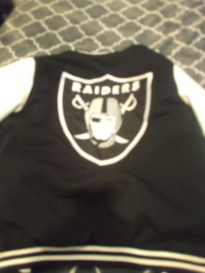 mens Oakland raider jacket - Thumbnail 3