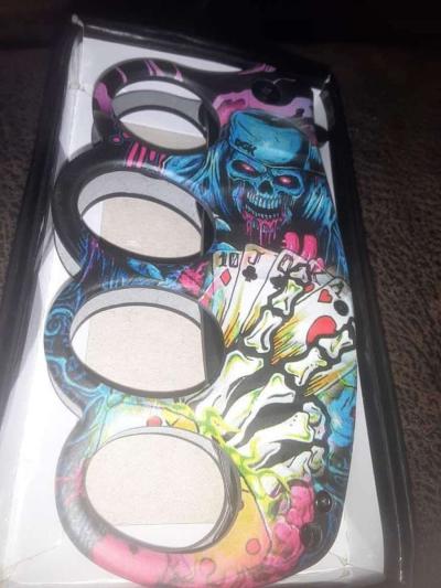 Brand New Skull Knuckle Knife