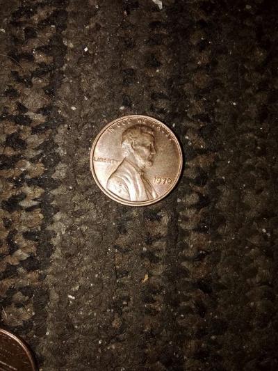 1970 Lincoln penny - Thumbnail 3