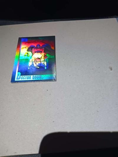 5 hologram 1991 marvel cards - Thumbnail 2