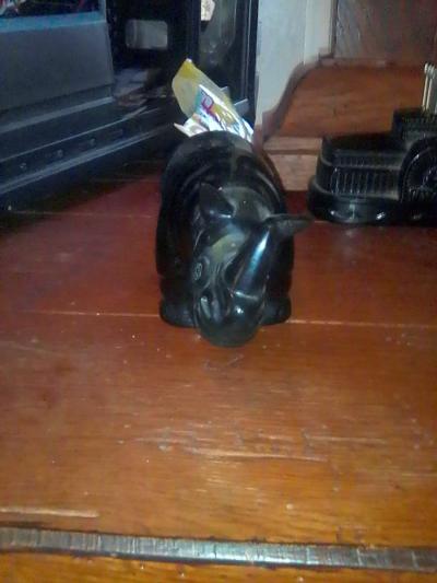 vintage rhinoceros mens cologne Avon bottle - Thumbnail 2