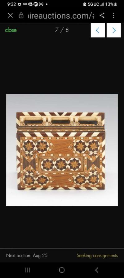 arabesque jewelry cask - Thumbnail 5