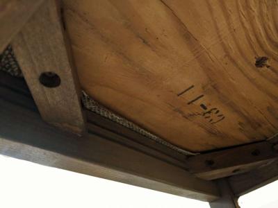 Vintage Ladderback Walnut Dining Chair - Thumbnail 3