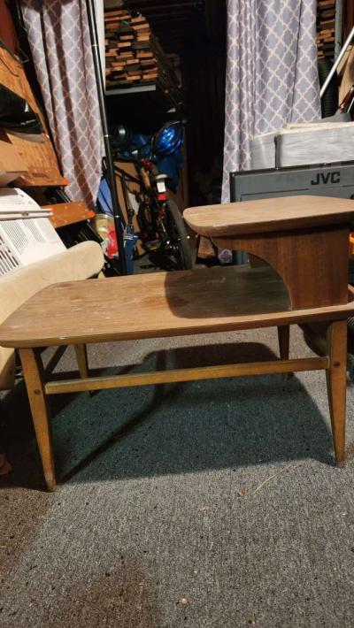 Modern Teak End Table - Thumbnail 3