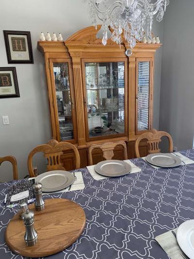 sectional300 lighted hutch 200 set recliners 100 bassinet pa - Thumbnail 3