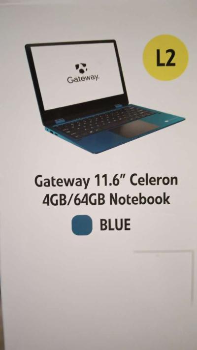 Gateway Celeron 11IN Notebook Blue - Thumbnail 2