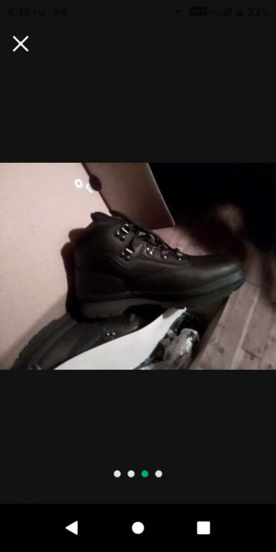 Euro Hiker Black Timberland Boots - Thumbnail 3