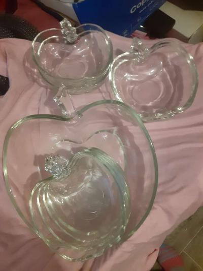 large salad bowl with eight small serving bowls - Thumbnail 2