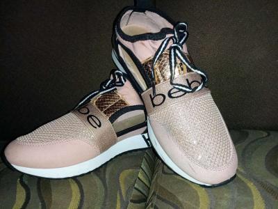 womens pink bebe shoes