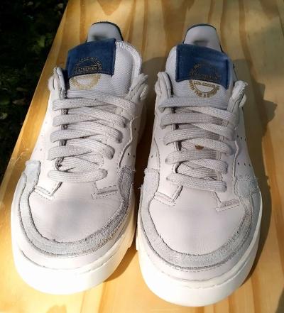 Adidas SuperSports Colligate Clear Brown Navy Shoes - Thumbnail 3