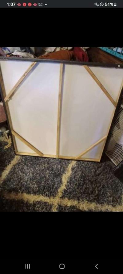 Large Buck Canvas Painting - Thumbnail 2