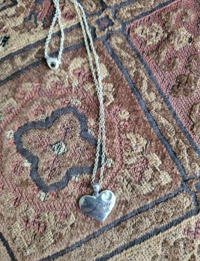 I Love Us Heart Shaped Necklace - Thumbnail 2