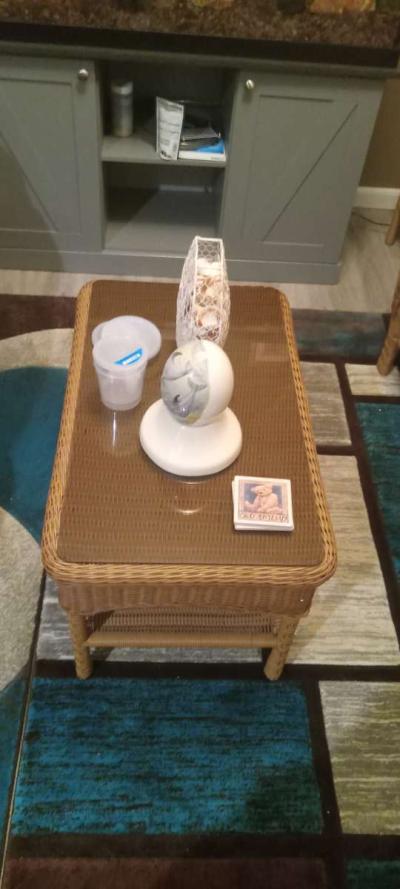 Hampton Bay Wicker Love Seats End Tables and Cofffee Table - Thumbnail 4