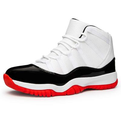 Men Basketball Shoes MJ 11 Male Street Culture Sports Ankle - Thumbnail 2