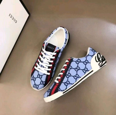 Low Top Retro Mens Gucci Mesh Charming Sneakers - Thumbnail 2
