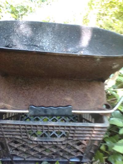 antique wood stove - Thumbnail 2