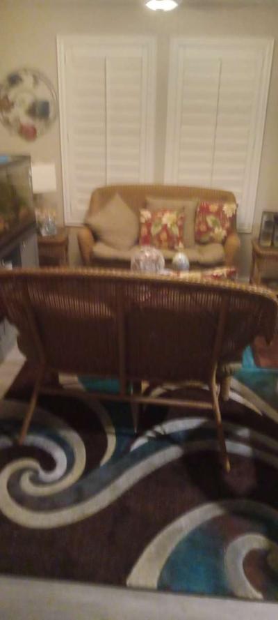 Hampton Bay Wicker Love Seats End Tables and Cofffee Table - Thumbnail 3