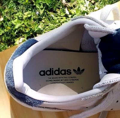 Adidas SuperSports Colligate Clear Brown Navy Shoes - Thumbnail 5