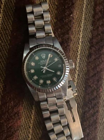 oyster perpetual datejust 18 karat white gold Rolex - Thumbnail 2