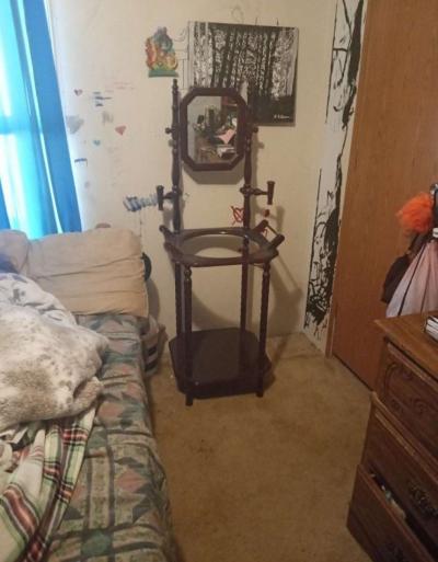 antique sink holder