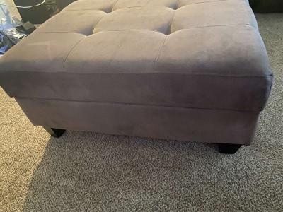 ottoman purchased from rc Willey