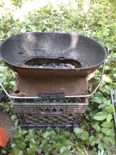 antique wood stove - Thumbnail 3