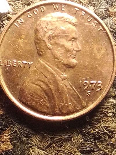 1973 s mint obverse as well as doubling on reverse - Thumbnail 3