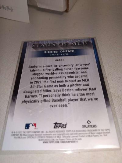 2022 Topps stars of the MLB shohei otani - Thumbnail 2