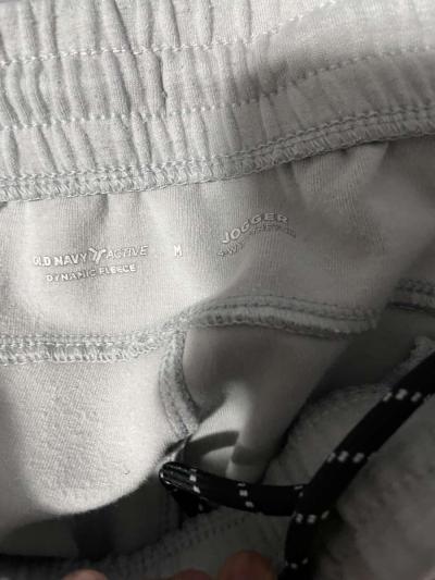 old navy black and white pants medium size - Thumbnail 4