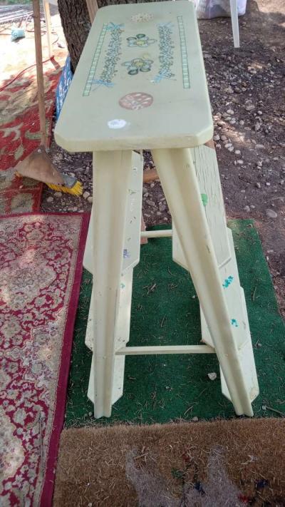 Hand Painted 6 Step Ladder - Thumbnail 2