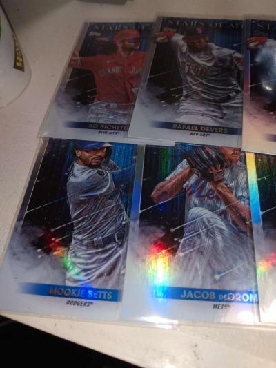 2022 Topps parallel cards 7 card lot stars of MLB - Thumbnail 2