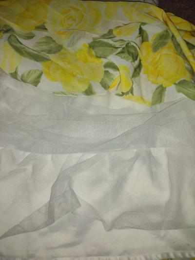 yellow and white flower dress - Thumbnail 3