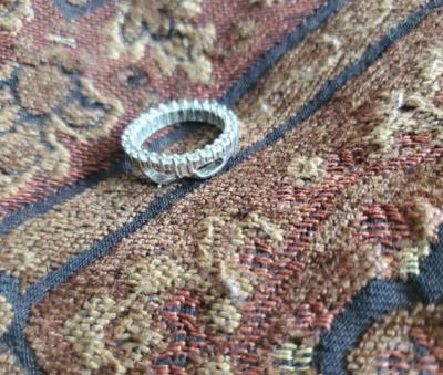 Sterling Silver And Swarovski Crystal Ring - Thumbnail 4