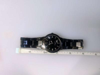 Armitron Mens Wrist Watch Black Stainless Stee201863DG Y121E - Thumbnail 4