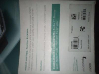 projector attchmt n camera 4 Motorola phone - Thumbnail 3