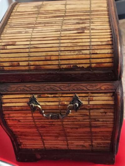 Rare Find  Hard to come by Vintage Wooden Elephant Box - Thumbnail 2
