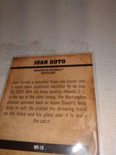 2021 Topps parallel one Soto - Thumbnail 4