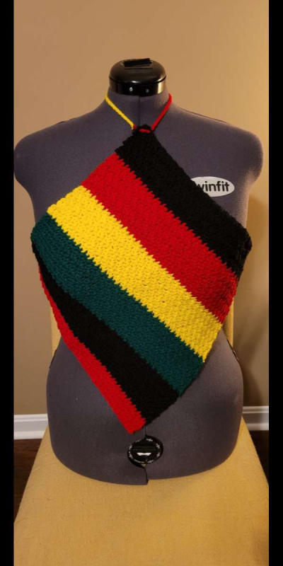 Handmade Crochet Halter Tops and Bucket Hats - Thumbnail 3